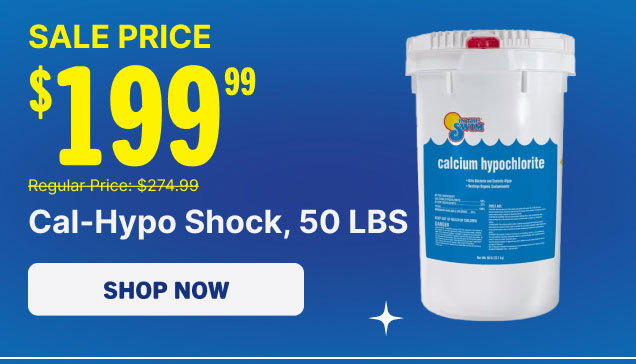 Cal-Hypo Shock, 50 LBS $199.99 (Shop Now)