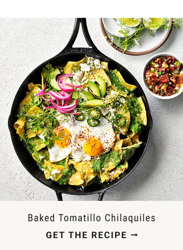 Baked Tomatillo Chilaquiles - GET THE RECIPE
