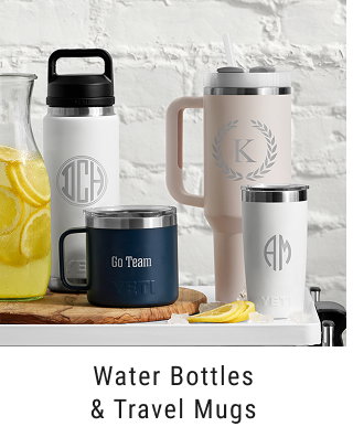 Water Bottles & Travel Mugs