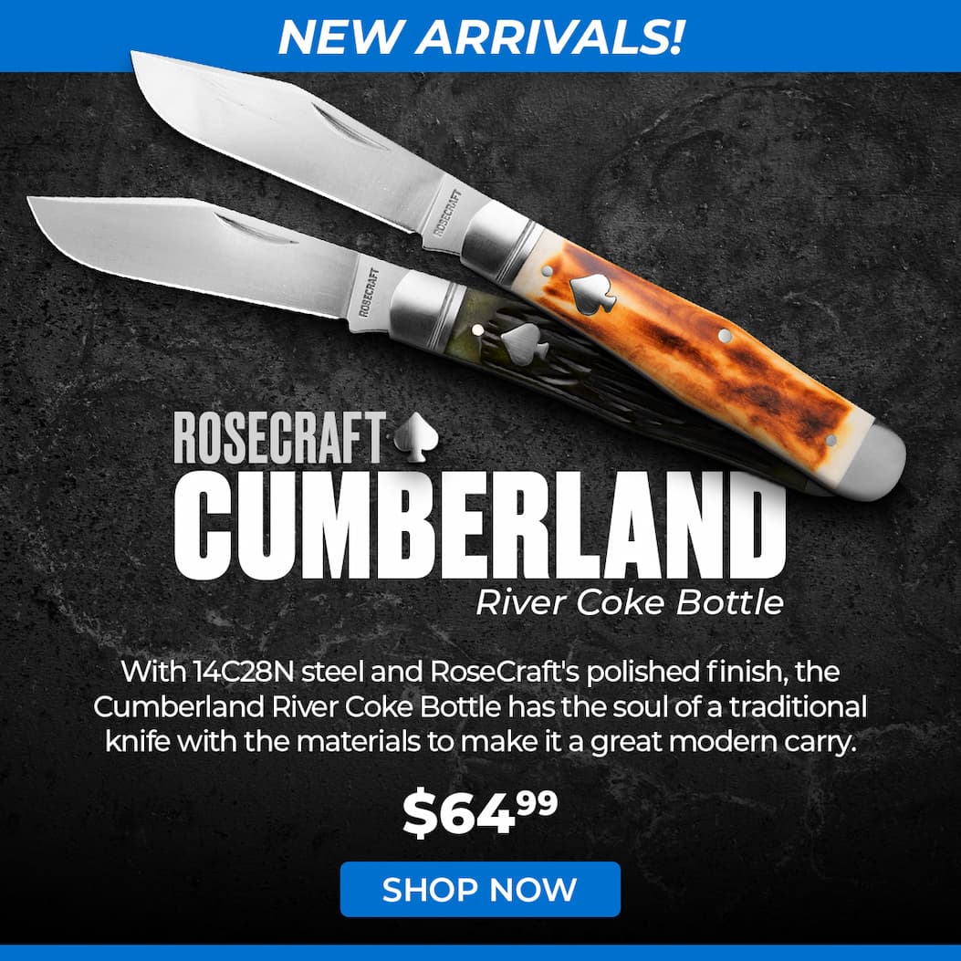 Rosecraft Blades Cumberland River Coke Bottle