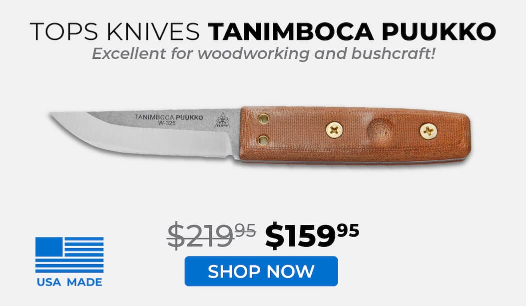 TOPS Knives Tanimboca Puukko