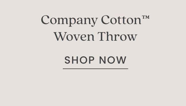CC Woven Throw