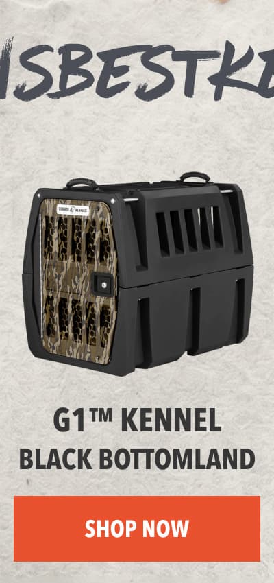 G1™ Kennel Black Bottomland