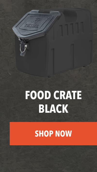 Food Crate Black