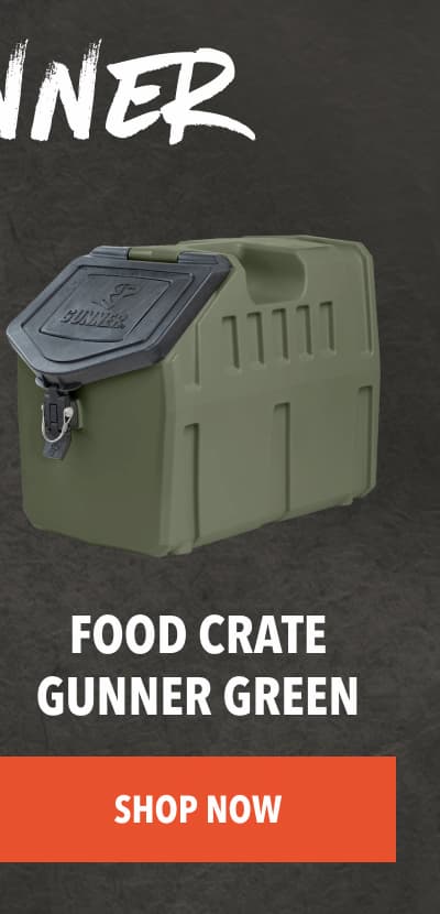 Food Crate GUNNER Green