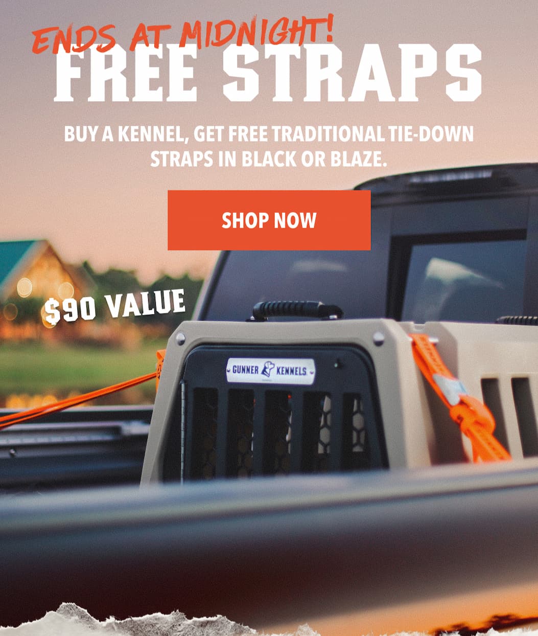 Ends at Midnight! Free Straps