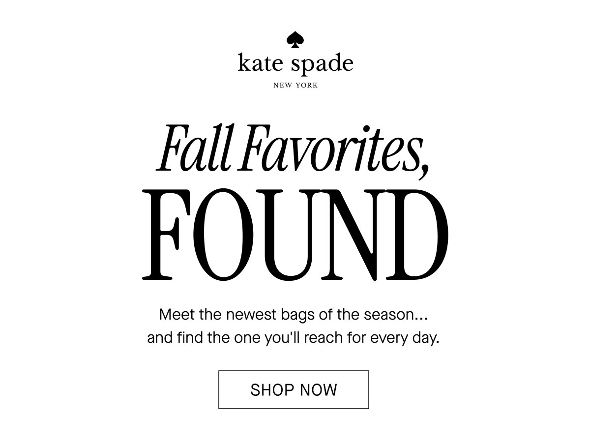 Fall Favorites, FOUND