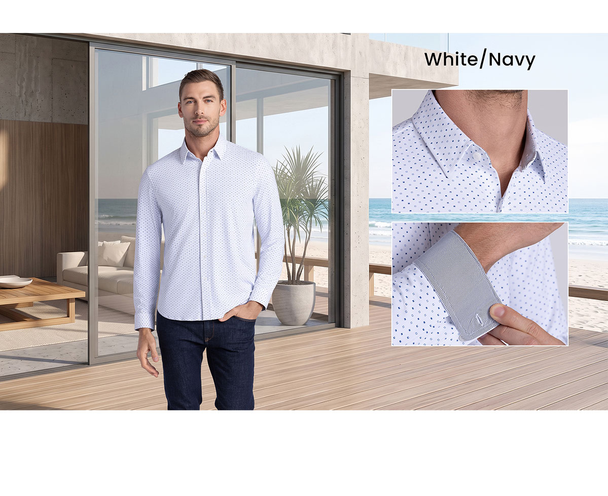 White/Navy