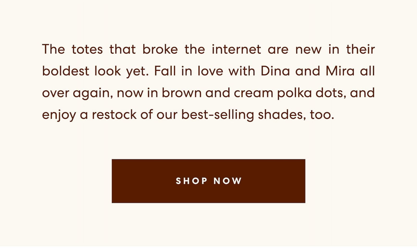 The totes that broke the internet | Shop Now