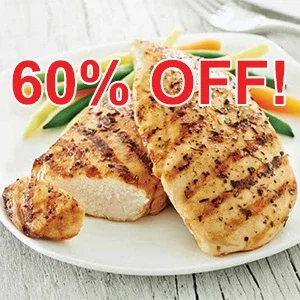 Image of Pastured Poultry Boneless Chicken Breast, 2 per pack - approx. 1.5 lb. (5-pack minimum)