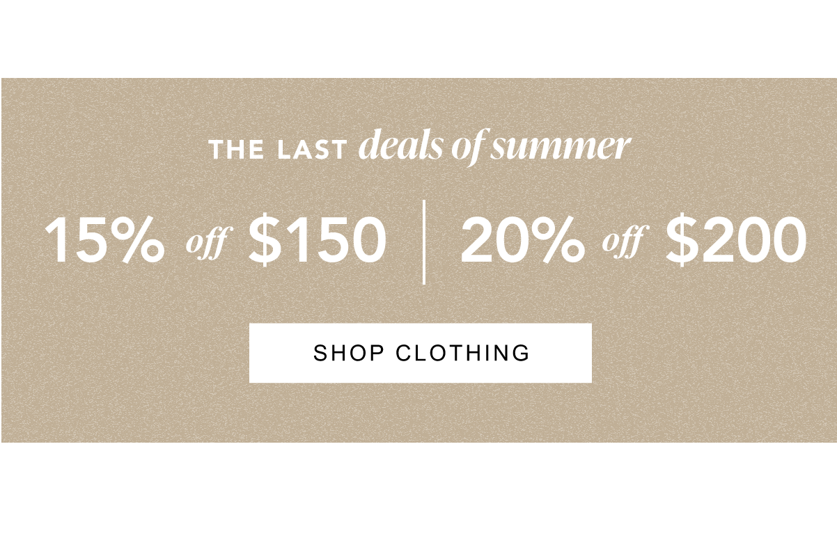 Last Deals Of Summer