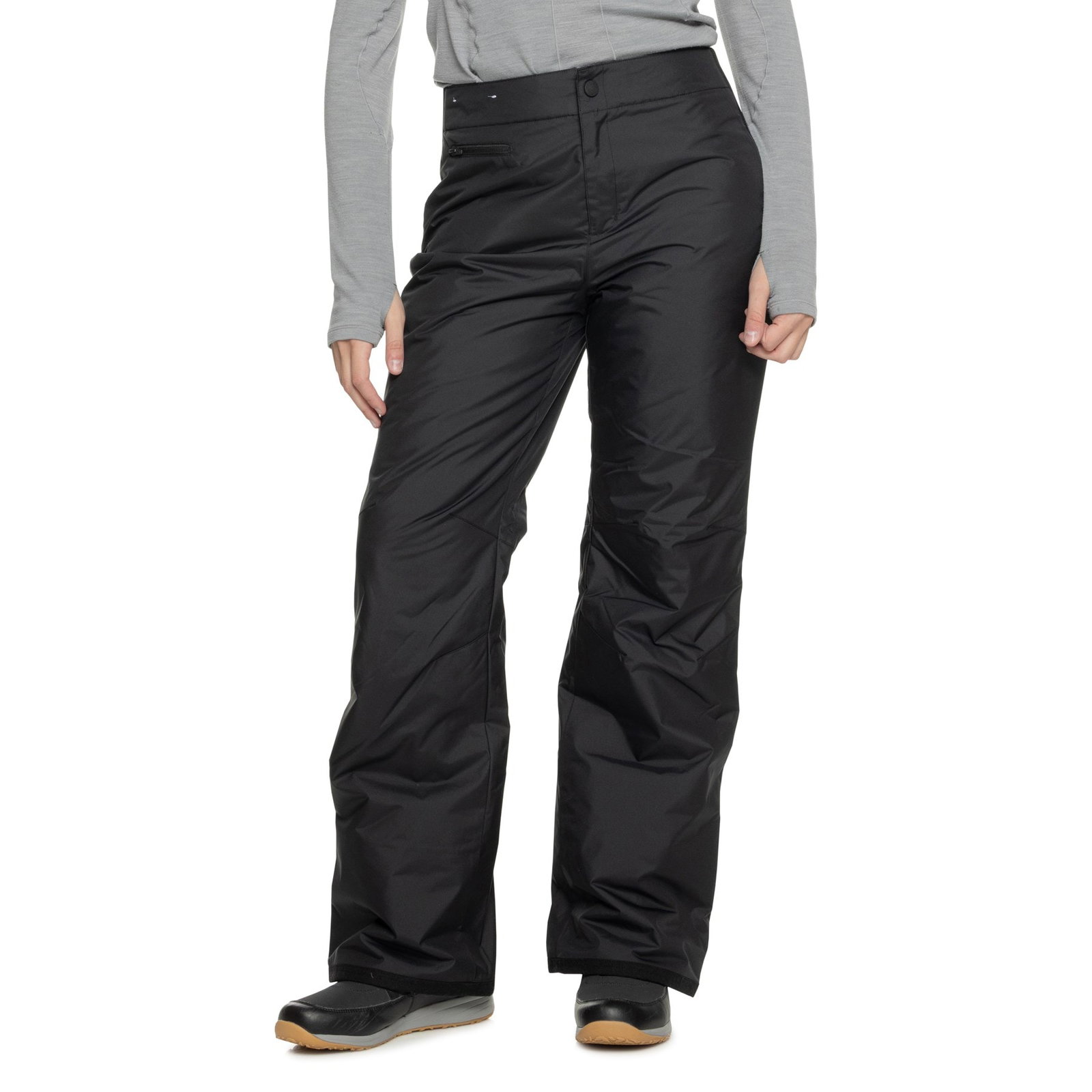 Obermeyer Sugarbush Ski Pants for Women | Black | Size 4/Regular | Stretchy Fabric
