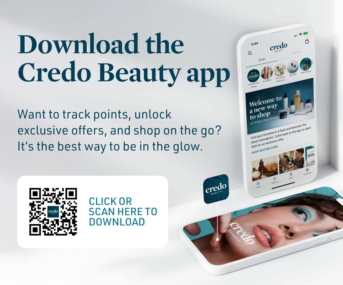 Download the Credo Beauty app