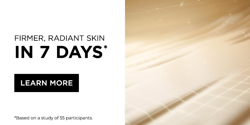 Firmer, radiant skin in 7 days