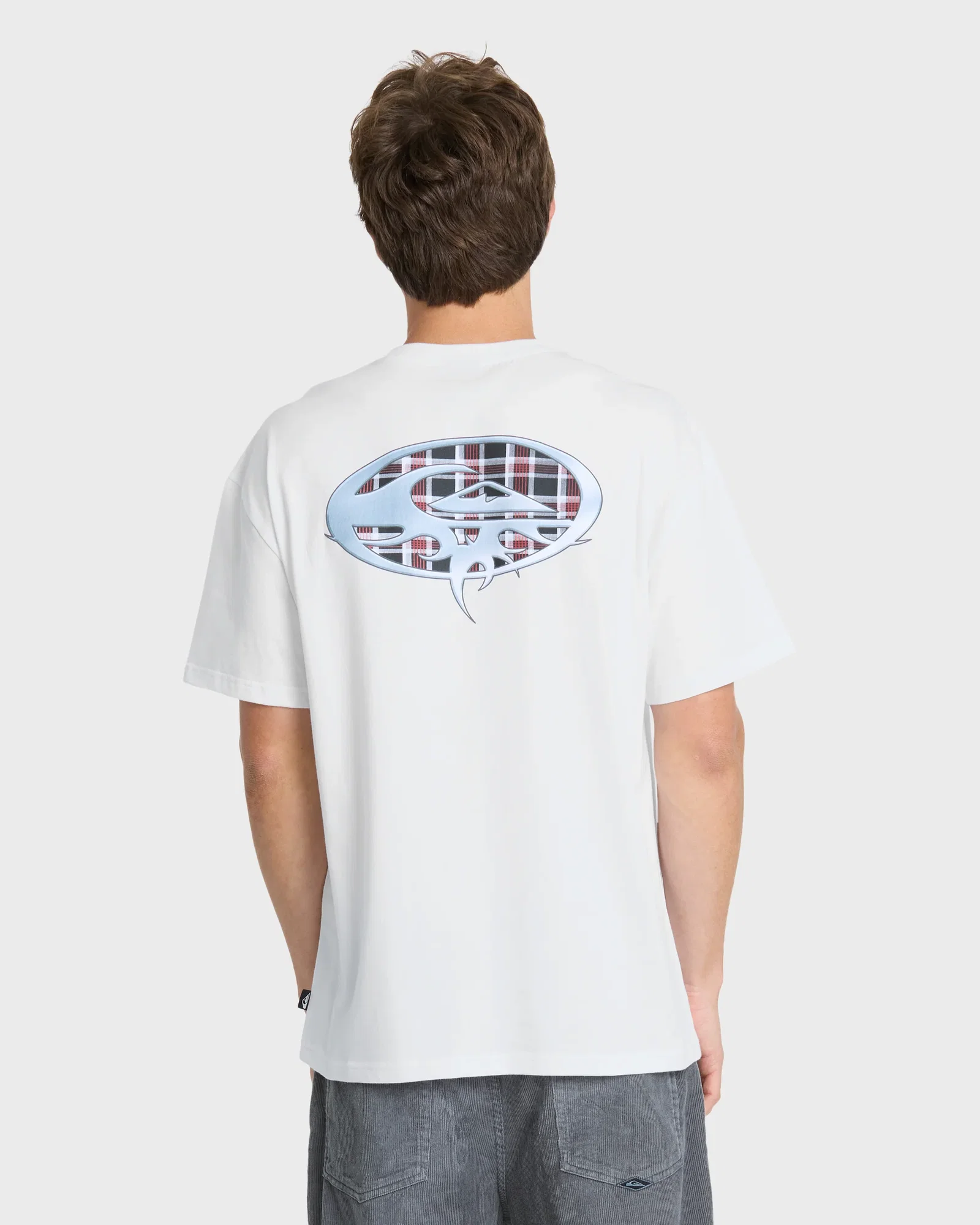 Image of Chrome Thorn Mercury Short Sleeve Knit T-Shirt - White