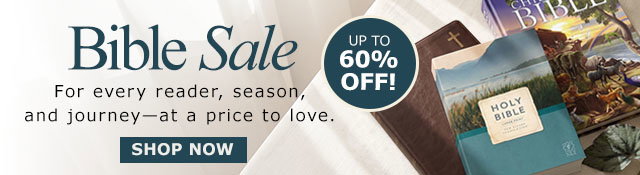 Bible Sale | UP TO 60% OFF