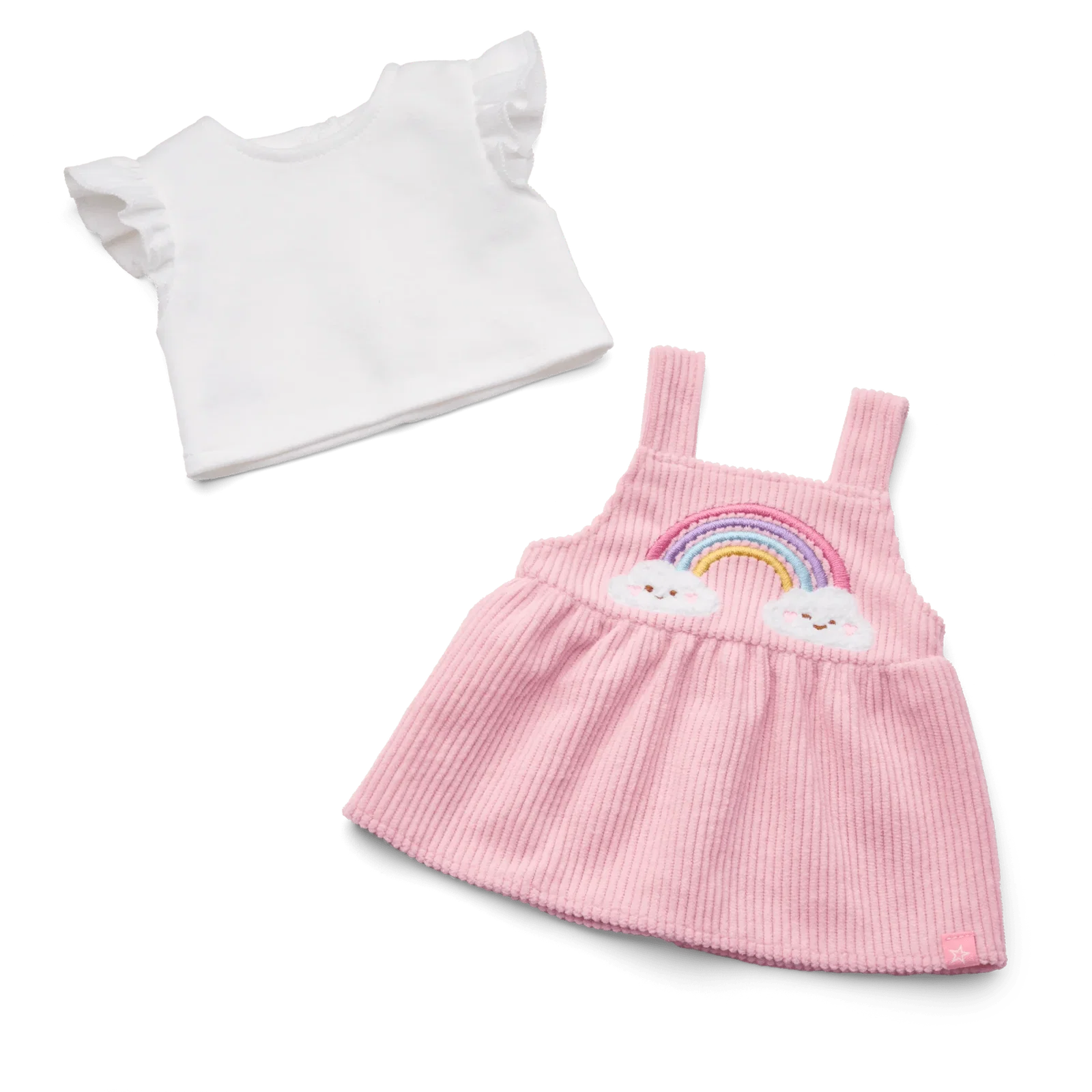 Image of Rainbow Corduroy Outfit for Bitty Baby® Dolls