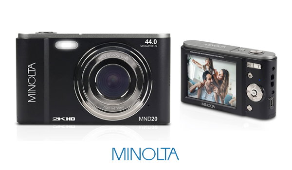 MND20 44 MP / 2.7K Ultra HD Digital Camera - Black