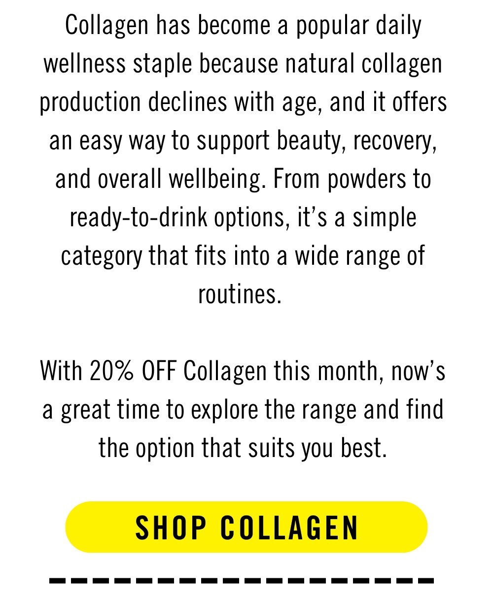 COLLAGEN: MORE THAN JUST A BEAUTY TREND
