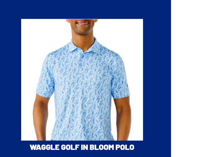 B10b - Waggle Golf In Bloom Polo