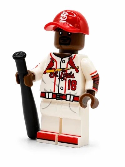 #18 STL Baseball Player Minifig