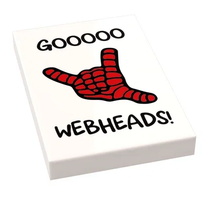 Goooo Webheads! Sign (2x3 tile)