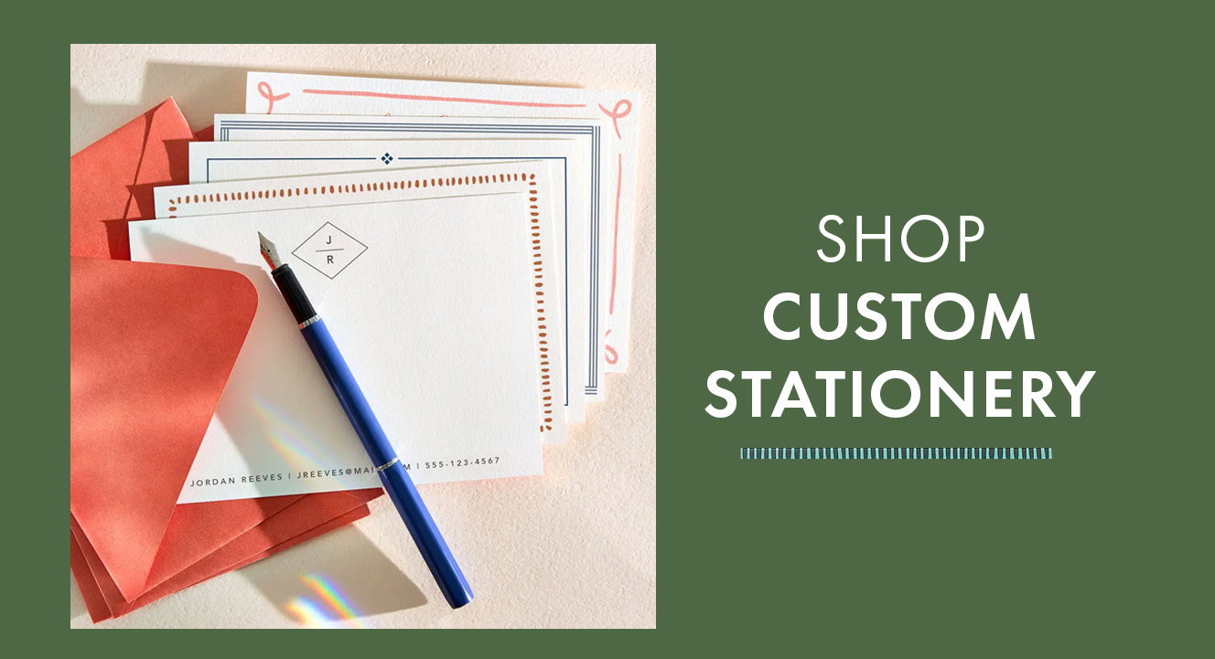 Personalized Stationery