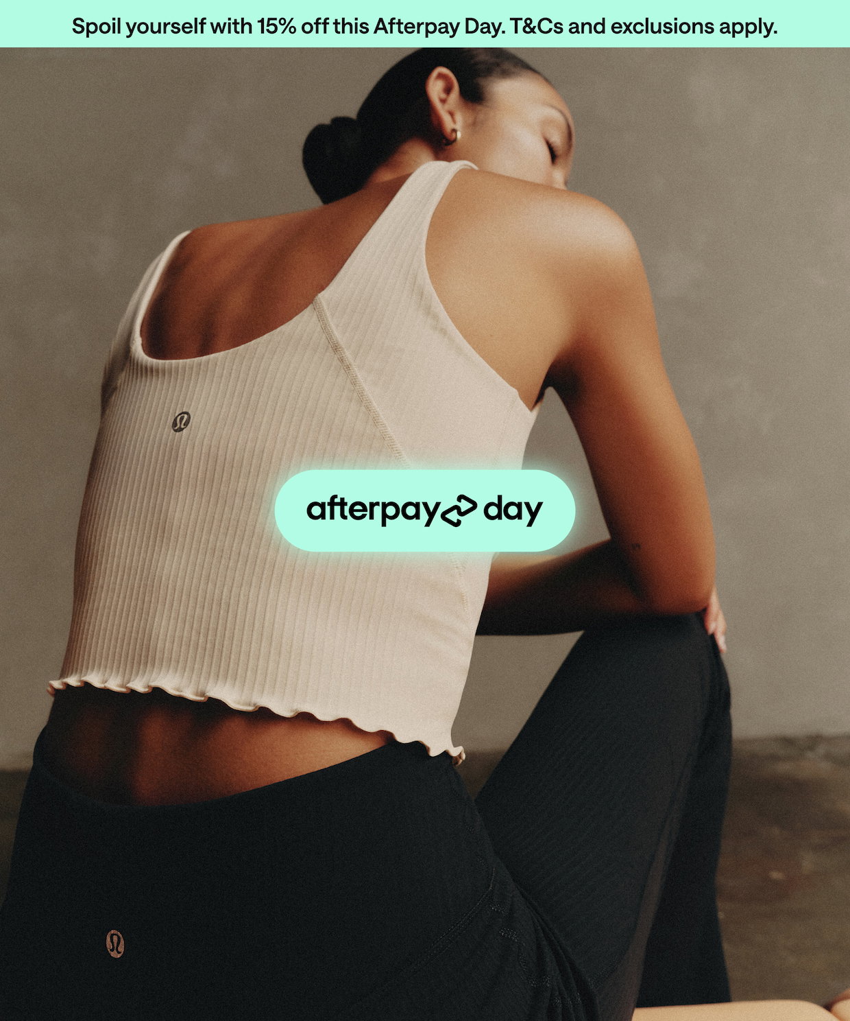 Shop Afterpay Day 15% off*