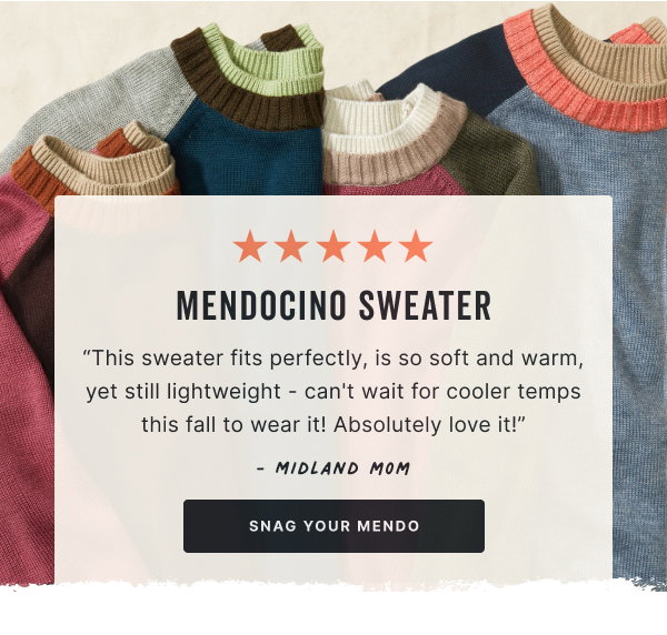 Shop the Mendocino Sweater