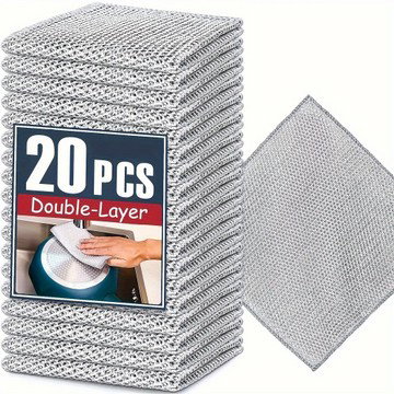 20-Pack Multipurpose Steel Wire Dishcloths
