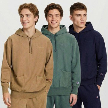 Champion Men's Washed Hoodie