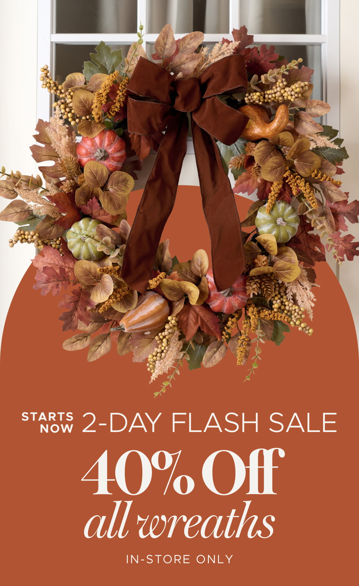 Wreath Flash Sale