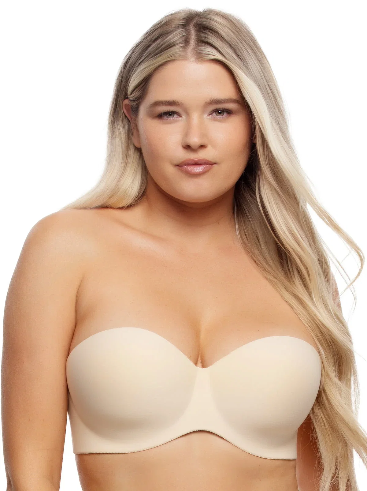 Image of Hint Of Skin Contour Strapless Bra