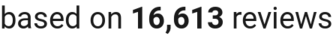 number of reviews
