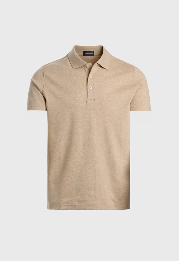Image of PIMA COTTON INTERLOCK POLO