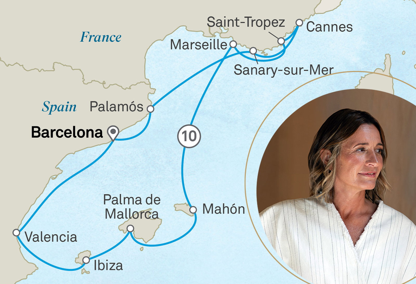 Spain, French Riviera & the Balearic Islands: Tastes of Discovery Voyage with Chef Begoña Rodrigo