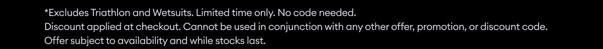 Excludes 