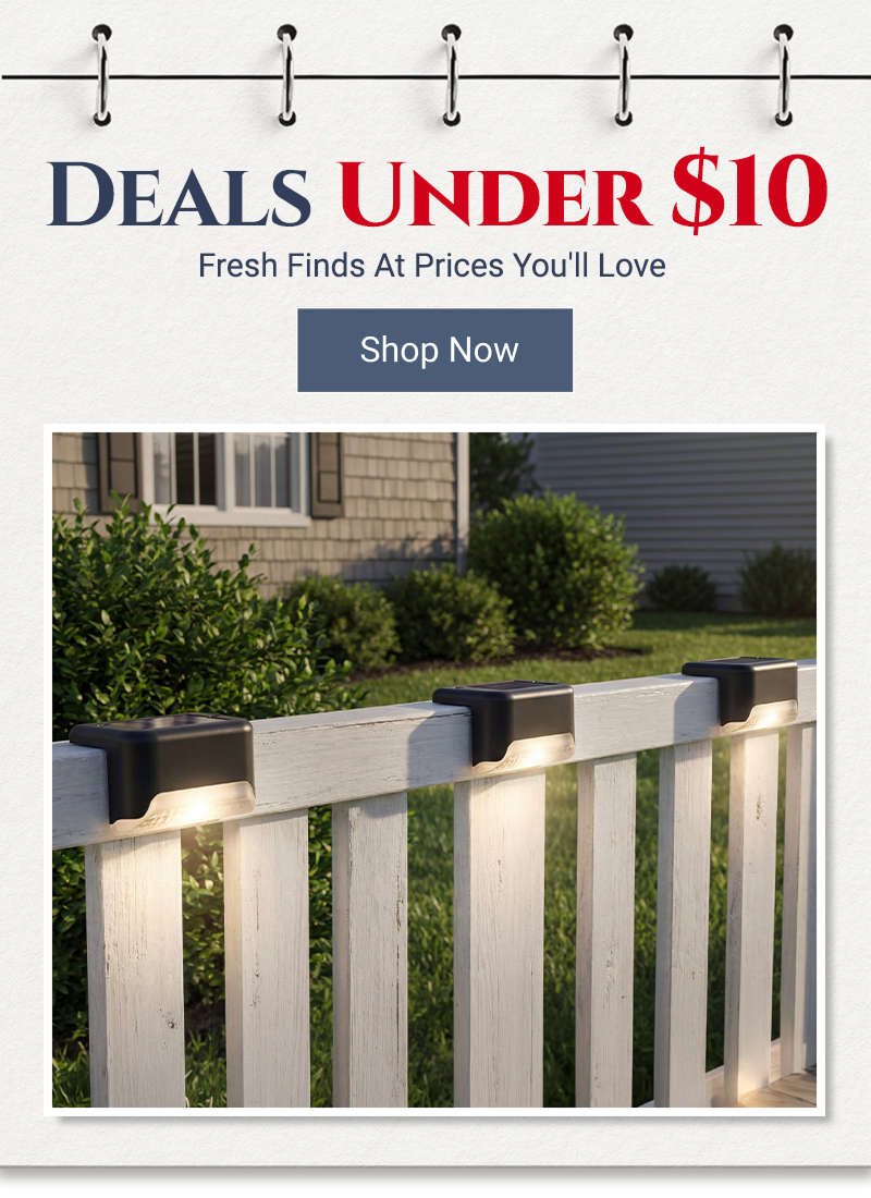 Deals Under $10