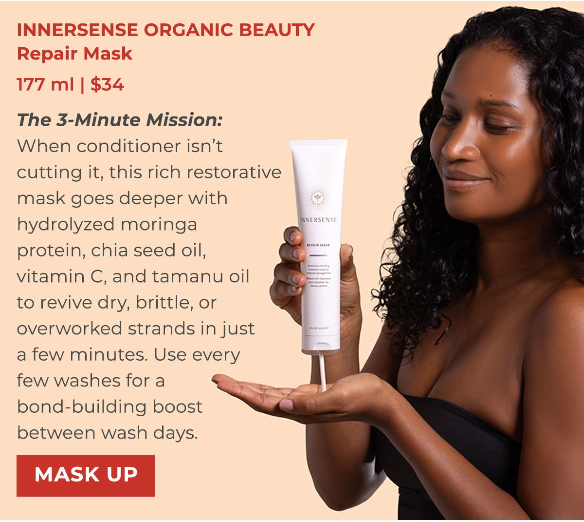 Innersense Organic BeautyRepair Mask - 177 ml | $34 