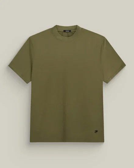 Cumulus Mockneck T-Shirt in Montecito