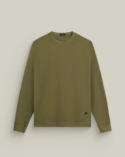 Cumulus Crew Pullover in Montecito