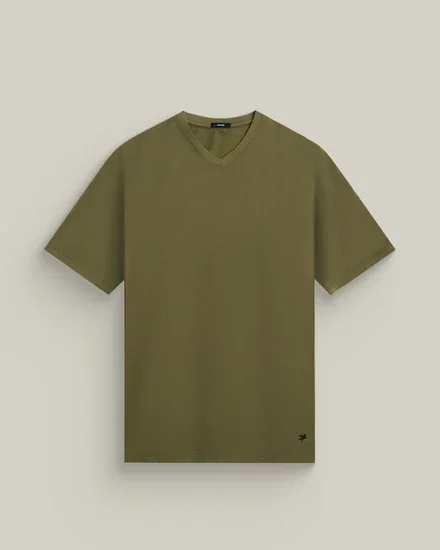 Cumulus V-Neck T-Shirt in Montecito