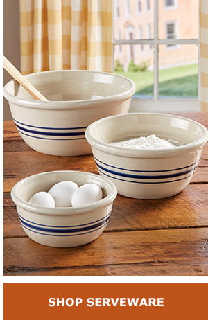 Shop Serveware. Cavendish Stoneware Mixing Bowls, Set of 3