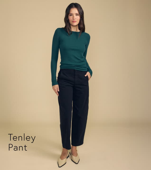 Image of model wearing Tenley in Black.
