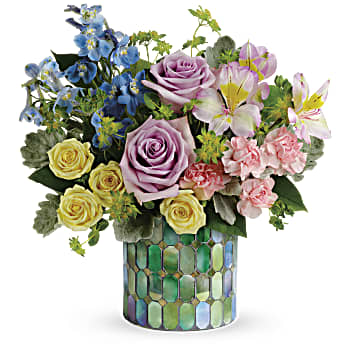 Teleflora's Stained Glass Blooms Bouquet