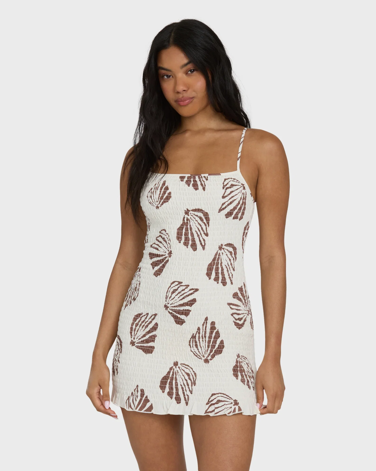 Image of So Bright Mini Dress - Salt Crystal