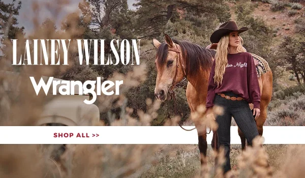 NEW LAINEY WILSON WRANGLER OWN THE SPOTLIGHT | SHOP COLLECTION >>