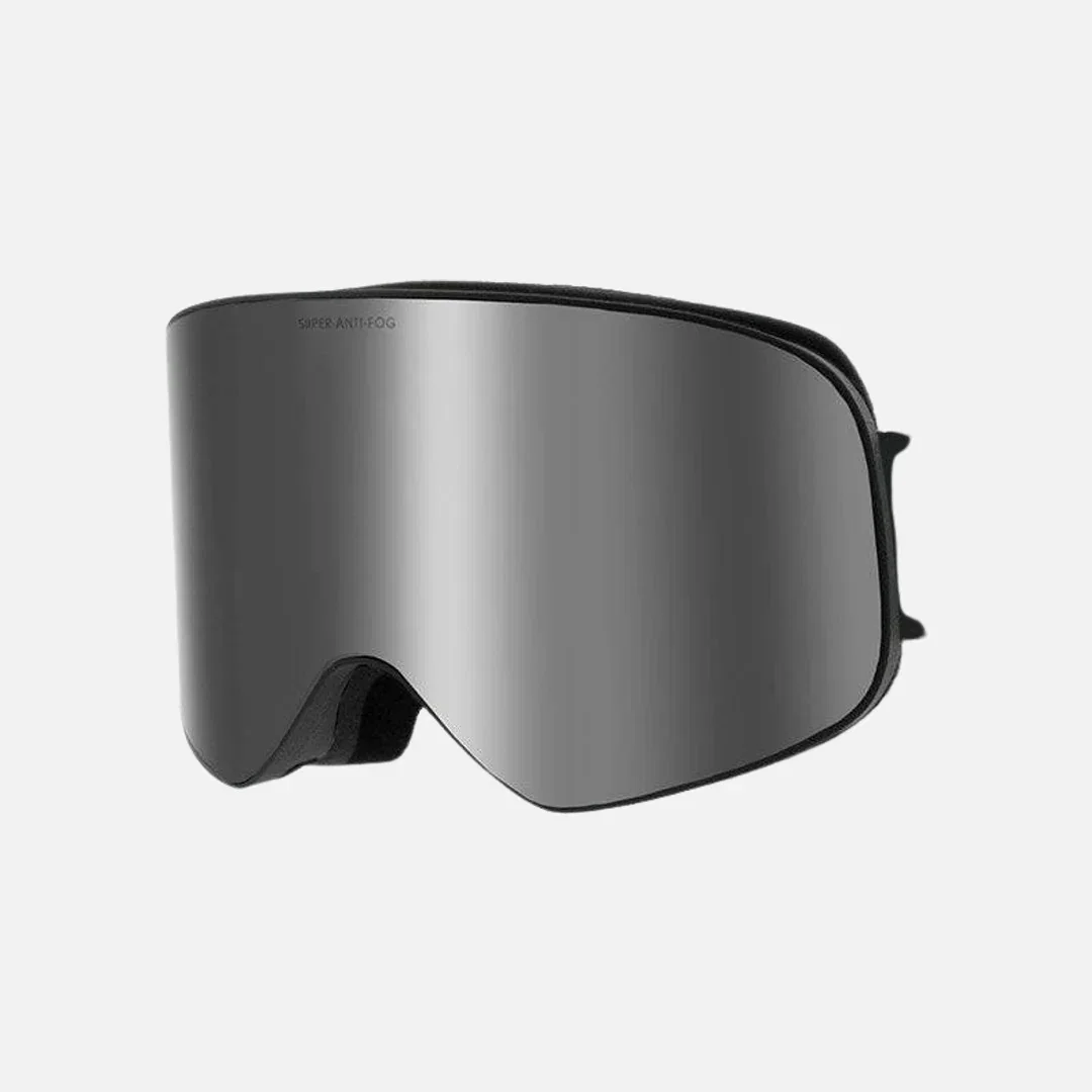 Frother - Asian Fit Matt Black Frame, Grey Lens with Silver Mirror