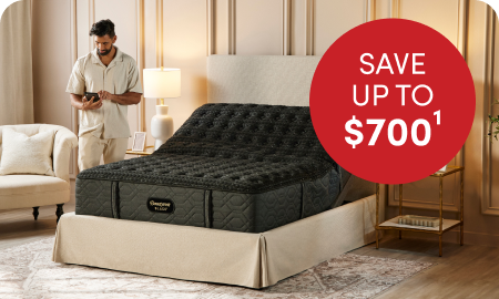 Enjoy luxury rest with premium comfort, cooling & support & save up to $700 on select Beautyrest Black mattresses.