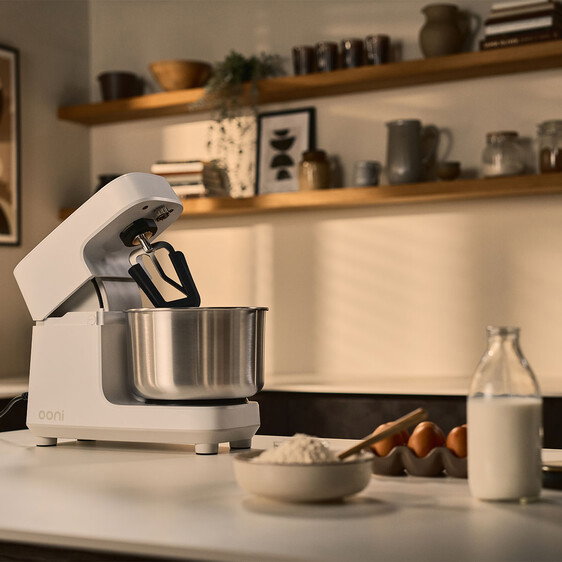 Ooni Halo Core Spiral Mixer köksassistent, polar white